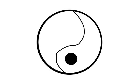 Creation of Yin & Yang: Step 1